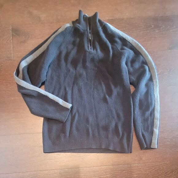 American Rag Small Quarter Xip Pull Over Sweater - Picture 2 of 4